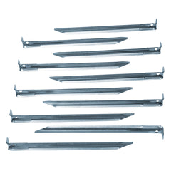 Bell tent peg sets, Tipi - Steel V- Profile pegs