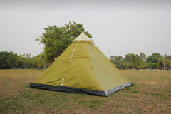 4 person tipi Apache tent, mesh door with PE floor ground sheet
