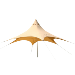 10T Captiva 6 - Umbrella sun roof, hexagon with pole, water-repellent, UV-protection