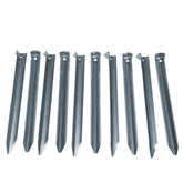 Bell tent peg sets, Tipi - Steel V- Profile pegs