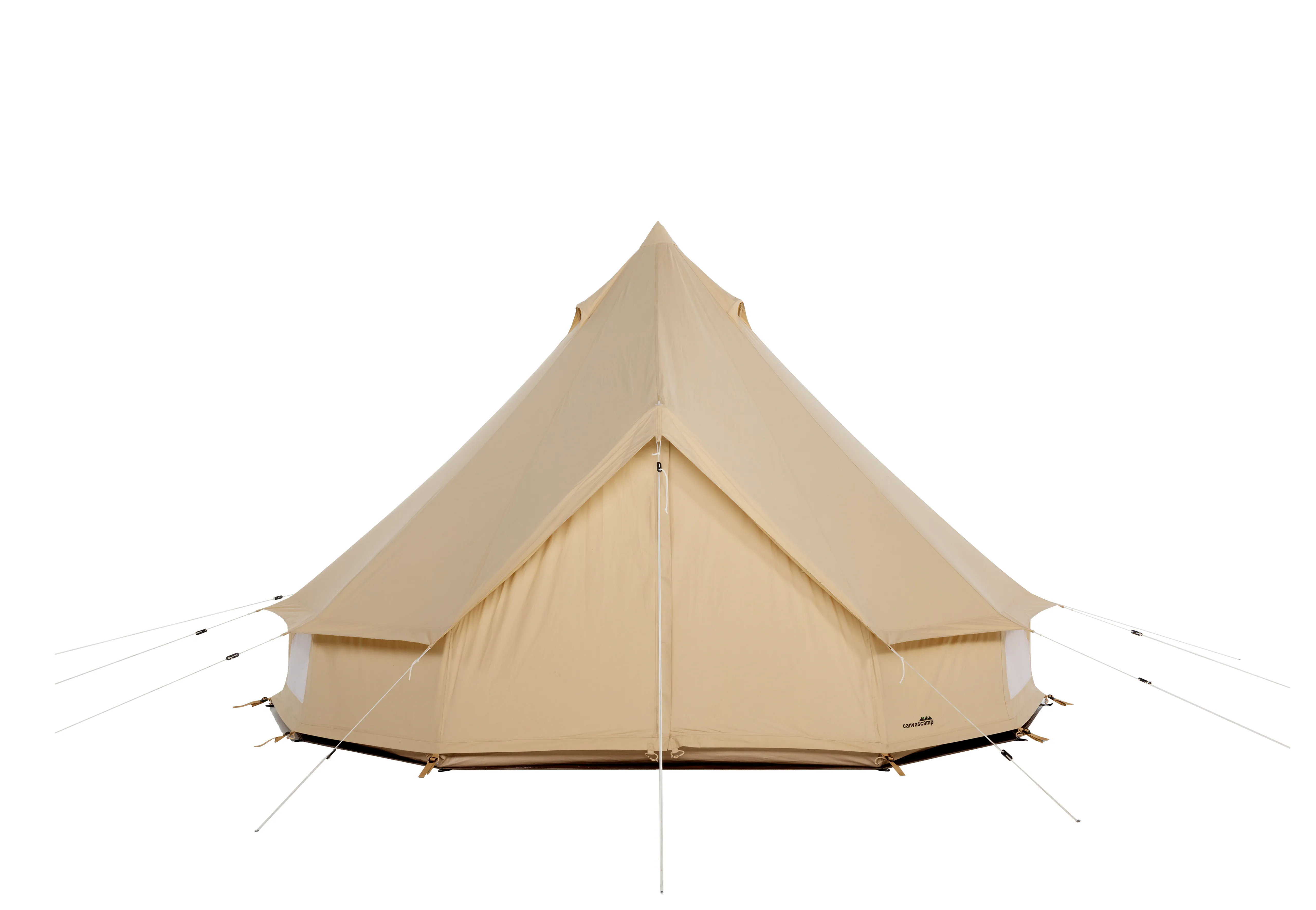 Sibley 5m Traveller Bell Tent – Cotton  Tentex® PC28 Canvas, Waterproof, Family Camping & Glamping Tent, Sleeps 6–8