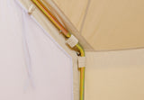 Sibley 5m Traveller Bell Tent – Cotton  Tentex® PC28 Canvas, Waterproof, Family Camping & Glamping Tent, Sleeps 6–8