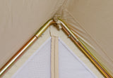 Sibley 5m Traveller Bell Tent – Cotton  Tentex® PC28 Canvas, Waterproof, Family Camping & Glamping Tent, Sleeps 6–8