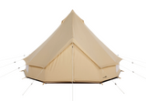 Sibley 5m Traveller Bell Tent – Cotton  Tentex® PC28 Canvas, Waterproof, Family Camping & Glamping Tent, Sleeps 6–8