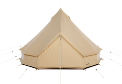 Sibley 5m Traveller Bell Tent – Cotton  Tentex® PC28 Canvas, Waterproof, Family Camping & Glamping Tent, Sleeps 6–8