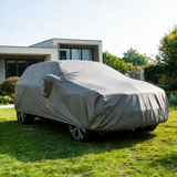 Heavy Duty Custom Vinyl Tarpaulin, Waterproof PVC Coated Outdoor Cover with Reinforced Grommets, Weatherproof Multi-Purpose Tarp for Garden, Patio, Industrial & Farming Spaces