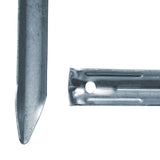Bell tent peg sets, Tipi - Steel V- Profile pegs