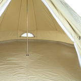 4m Metre Desert 8 - 8 Person Bell tent with Sewn-in-Groundsheet Waterproof