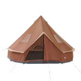 10T Mojave 400 - 4m Bell tent 8-person pyramid round with sewn in ground sheet - Bell tents