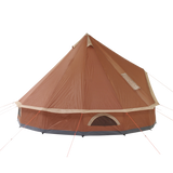 10T Mojave 400 - 4m Bell tent 8-person pyramid round with sewn in ground sheet - Bell tents