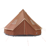 10T Mojave 400 - 4m Bell tent 8-person pyramid round with sewn in ground sheet - Bell tents