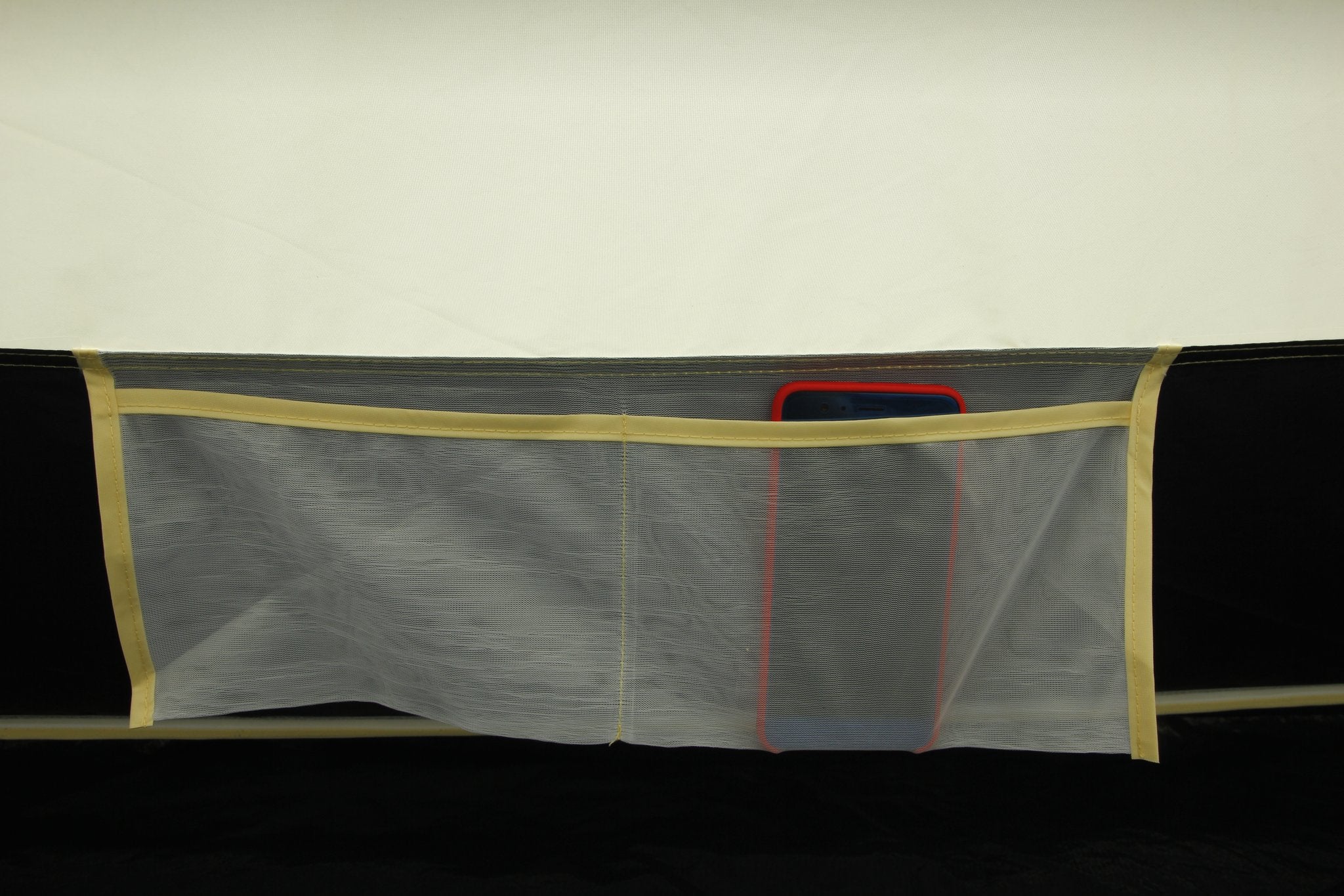 12 Person Tipi Tent tunnel tent with pyramid living area and canopy with Zipped in Groundsheet
