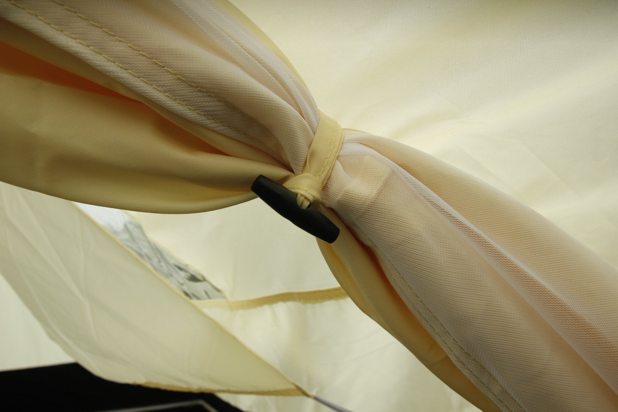 12 Person Tipi Tent tunnel tent with pyramid living area and canopy with Zipped in Groundsheet