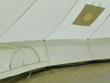 5m Metre Cotton GlampTex 500-Ultimate Bell tent Pyramid Zipped-in- Groundsheet
