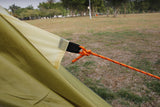 4 person tipi Apache tent, mesh door with PE floor ground sheet