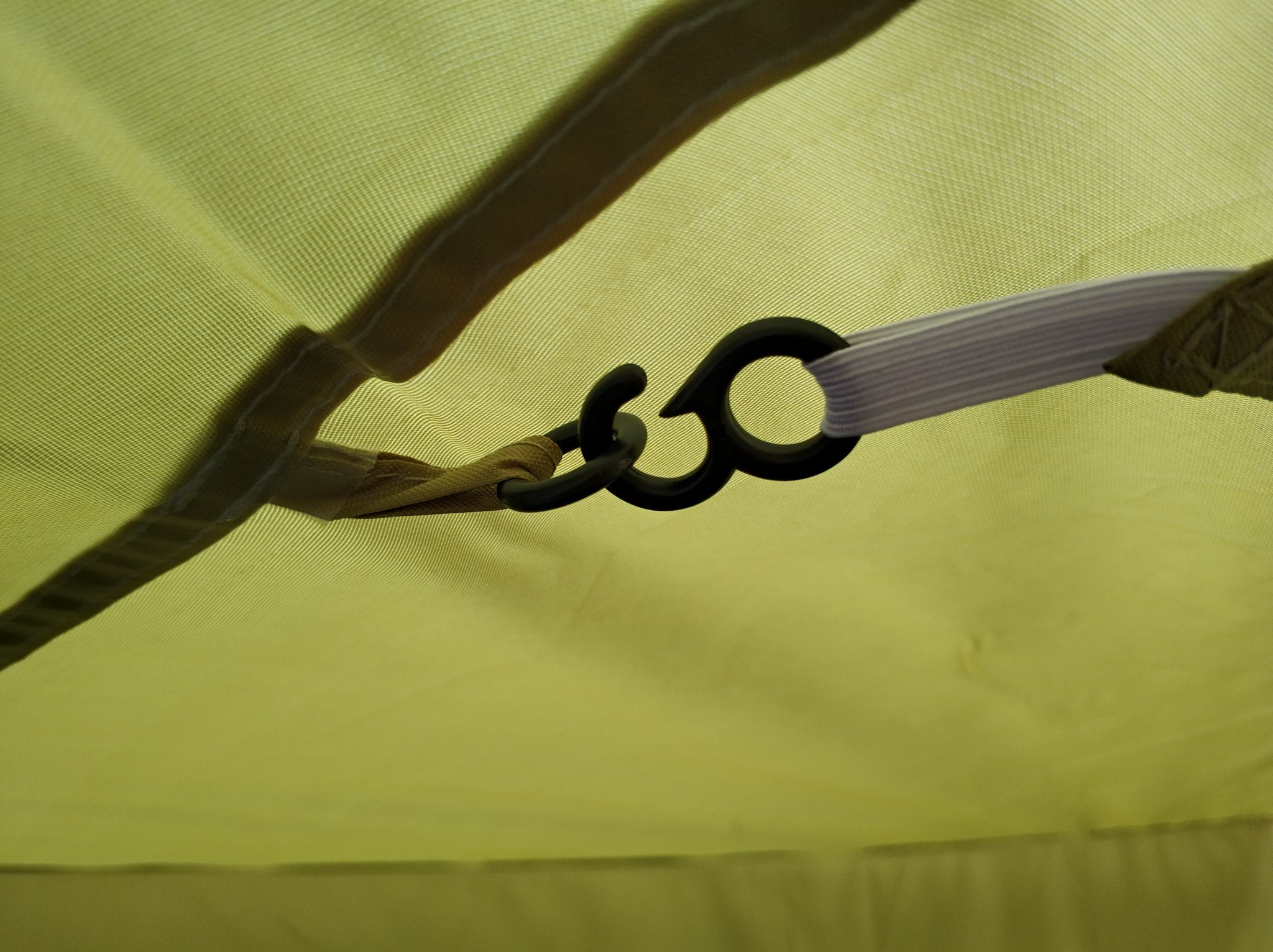 4m Bell tent 8-person Olive pyramid round with zipped in ground sheet