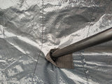 4m Bell tent 8-person Olive pyramid round with zipped in ground sheet