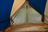 4m Metre GlampTex TC 400 - Ultimate Turquoise and Cream Bell tent with Zipped-in- Groundsheet Waterproof