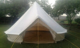 4M Metre GlampTex 400-Ultimate Bell tent with Zipped-in-Groundsheet Waterproof
