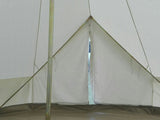 4M Metre GlampTex 400-Ultimate Bell tent with Zipped-in-Groundsheet Waterproof