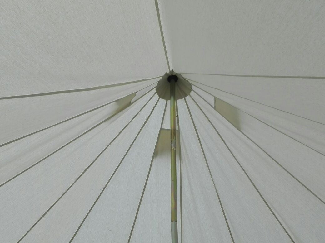 5 Metre GlampTex 500-Ultimate Bell tent with Zipped-in- Groundsheet Waterproof - Bell tents