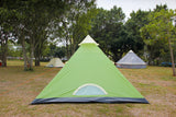 3 person tipi teepee tent, mesh door with PE floor ground sheet