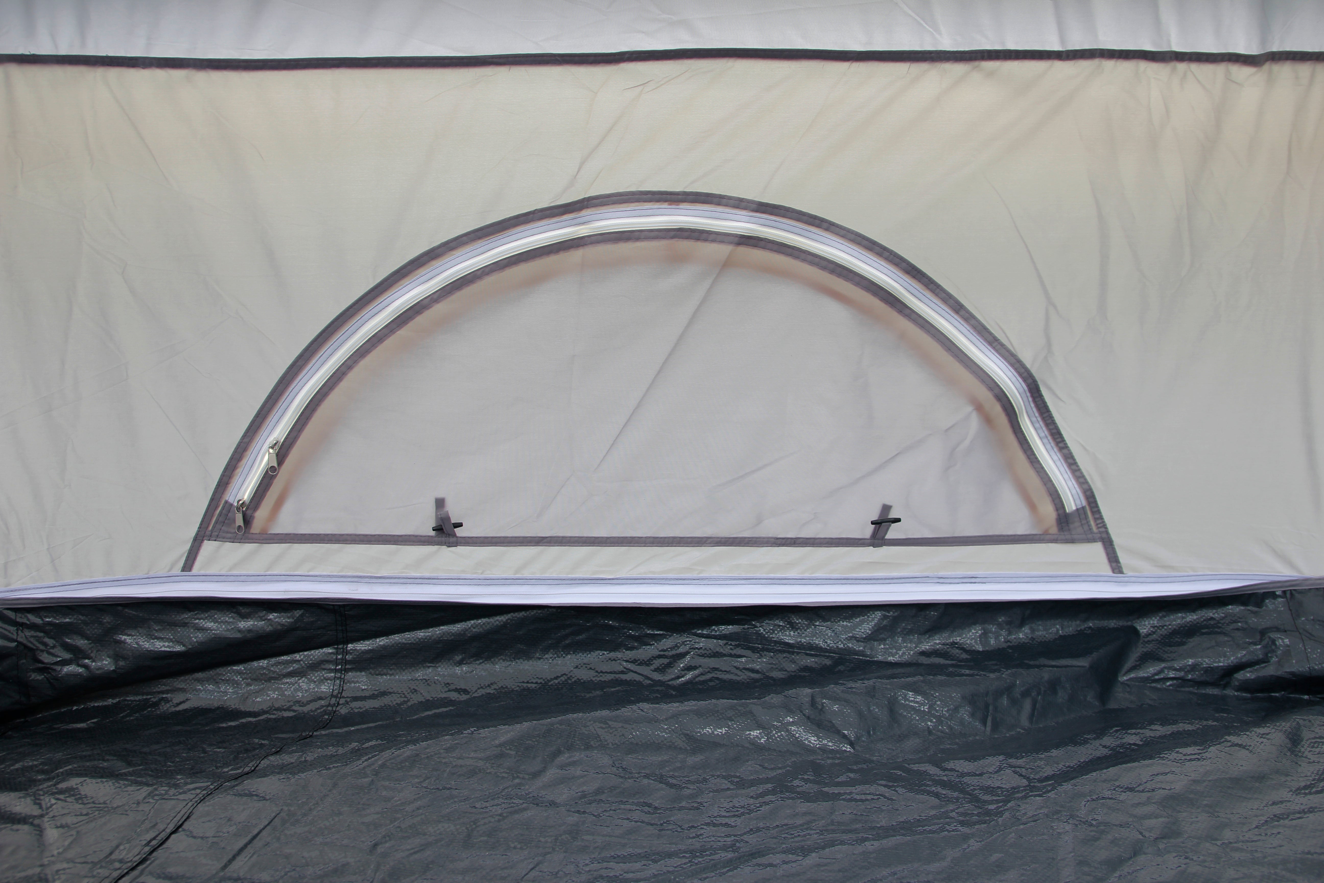 5m Bell tent 10-person pyramid round with zipped in ground sheet