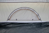 4m Bell tent 8-person pyramid round with zipped in ground sheet