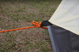 5m Bell tent 10-person pyramid round with zipped in ground sheet