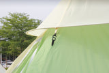 3 person tipi teepee tent, mesh door with PE floor ground sheet