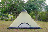 2 person tipi teepee tent, mesh door with PE floor ground sheet