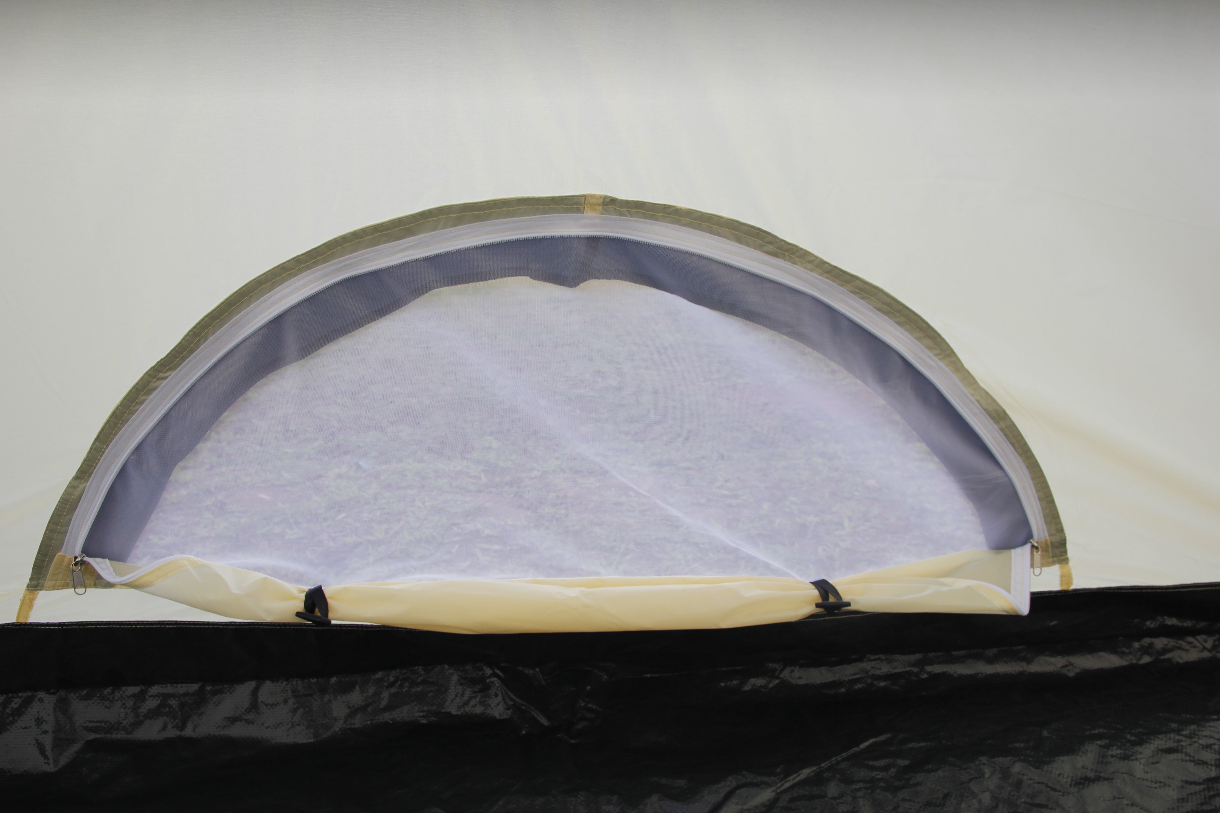 2 person tipi teepee tent, mesh door with PE floor ground sheet