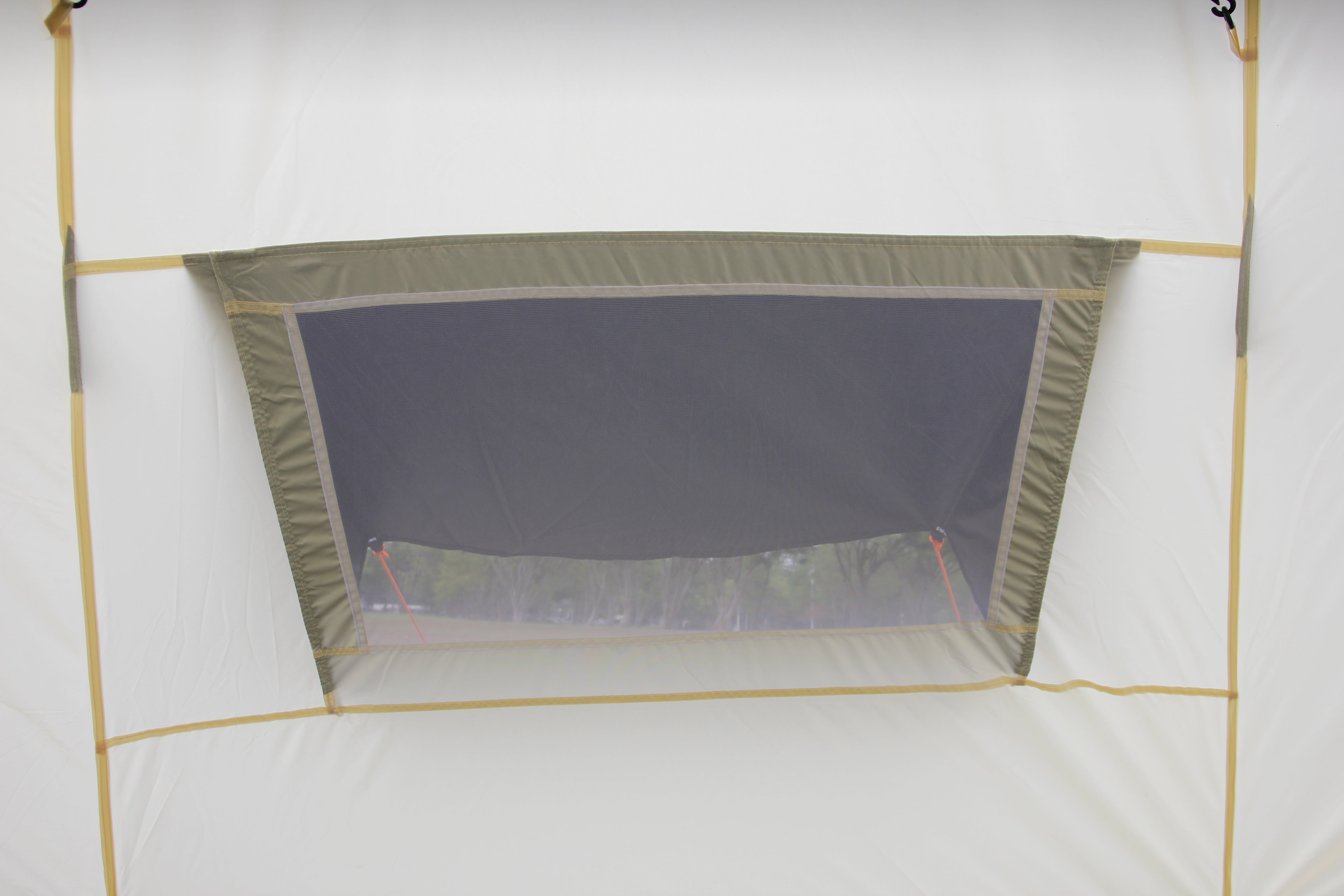 4M Glamptex 400 - 8-person teepee tent, pyramid tent, Zipped in ground sheet, canopy awning