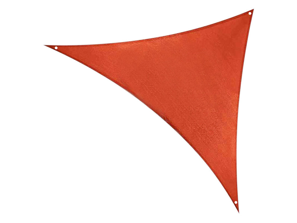 Triangle Sun Awning Tarp Triangle Model orange, Knitted Fabric