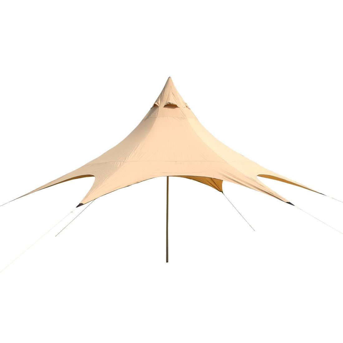 10T Captiva 6 - Umbrella sun roof, hexagon with pole, water-repellent, UV-protection