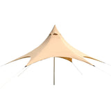 10T Captiva 6 - Umbrella sun roof, hexagon with pole, water-repellent, UV-protection