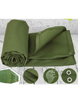 Eco Green Canvas Heavy Duty Cotton Tarpaulin Cover Boat Log Store Roofing Sheets