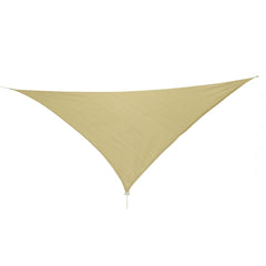 10T Emerson 500 - Triangle sun awning tarp, 500cm, knitted fabric, 90% UV-protection - Bell tents