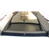 10T Shoshone 500 - 10-person teepee tent, pyramid tent, sewn in ground sheet, canopy awning - Bell tents