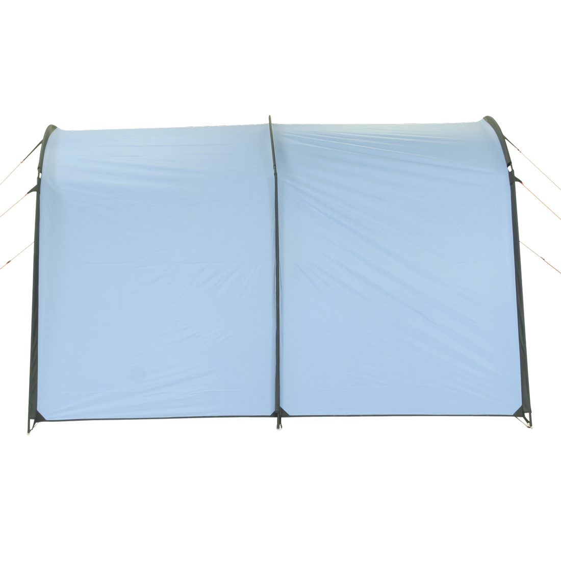 10T Addison - Tunnel-shaped gazebo 292x254x197cm, windand weather-proof, blue - Bell tents