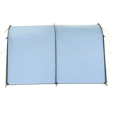10T Addison - Tunnel-shaped gazebo 292x254x197cm, windand weather-proof, blue - Bell tents
