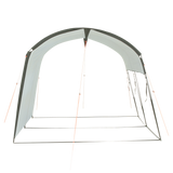 10T Addison - Tunnel-shaped gazebo 292x254x197cm, windand weather-proof, blue - Bell tents